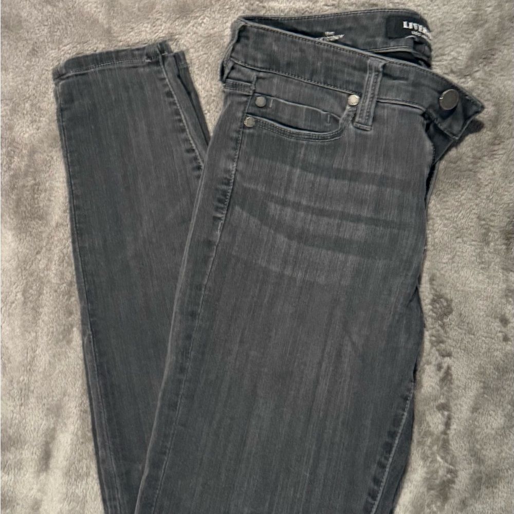 Liverpool The Skinny Jeans in Black Size 4/27